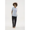 ieg™  KKT-26156K Kadın O Yaka Pijama Takımı