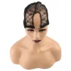 Küçük U Lace Tül Peruk Dikim Filesi - Siyah