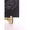 Lastikli Çizgisiz Sert Kapak Emc2 Defter