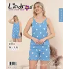 ieg™ Lindros BR-01613 Kadın İp Askılı Bürümcük Şortlu Takım