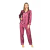 ieg™ Mor Saten Pijama Takımı - 1613