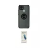 ieg™ Oppo A15 Kılıf Yörünge Çizgi - Şeffaf Pasifik Cam Ekran Koruyucu
