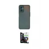 ieg™ Oppo A96 Kılıf Ahenk Çizgi Serisi - Şeffaf Temperli Cam Ekran Koruyucu