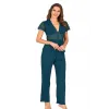 ieg™ Petrol Yeşili Penye Pijama Takımı - 1633
