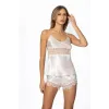 ieg™ Pierre Cardin 2490 Bayan Sabahlıklı Saten Şort Takım