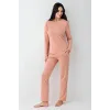 ieg™ Pierre Cardin 9063-S Kadın Uzun Kol Pijama Takım