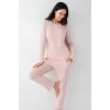 ieg™ Pierre Cardin 9080-S Kadın Uzun Kol Pijama Takım