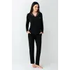 ieg™ Pierre Cardin 9116-S Kadın Önü Düğmeli  Pijama Takımı