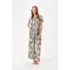 ieg™ PJS 29049 Kadın Düğmeli Pijama Takım