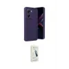 ieg™ Poco X7 Pro Kılıf Yankı Yansıma Özel Seri - Şeffaf Pasifik Cam Ekran Koruyucu