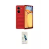 ieg™ Redmi 13C Kılıf Atlas Koleksiyonu - Şeffaf Pasifik Cam Ekran Koruyucu