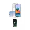 ieg™ Redmi Note 10 Pro Kılıf Zirve Doku - Şeffaf 360 Full Body Arka Koruyucu