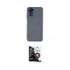 ieg™ Redmi Note 11 Kılıf Ahenk Serisi - Şeffaf Temperli Cam Ekran Koruyucu