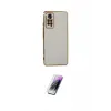 ieg™ Redmi Note 11 Pro Kılıf Yankı Serisi - Şeffaf Pasifik Cam Ekran Koruyucu