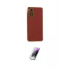 ieg™ Redmi Note 11 Pro Kılıf Yankı Serisi - Şeffaf Pasifik Cam Ekran Koruyucu