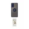ieg™ Redmi Note 11 Pro Kılıf Yörünge Çizgi - Siyah Mat Seramik Nano Ekran Koruyucu