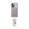 ieg™ Redmi Note 11T Kılıf Vadi Çizgi - Siyah Mat Seramik Nano Ekran Koruyucu