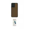 ieg™ Redmi Note 12 4G Kılıf Ahenk Çizgi Serisi - Şeffaf Pasifik Cam Ekran Koruyucu