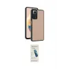 ieg™ Redmi Note 12 Pro 4G Kılıf Kıvılcım Işık Serisi - Şeffaf Pasifik Cam Ekran Koruyucu