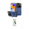 ieg™ Redmi Note 12 Pro 4G Kılıf Kıvılcım Modern Serisi - Şeffaf Pasifik Cam Ekran Koruyucu