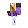 ieg™ Redmi Note 13 4G Kılıf Kıvılcım Modern Serisi - Şeffaf Pasifik Cam Ekran Koruyucu