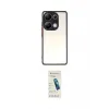 ieg™ Redmi Note 13 Pro 4G Kılıf Ahenk Çizgi Serisi - Şeffaf Pasifik Cam Ekran Koruyucu