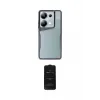 ieg™ Redmi Note 13 Pro 4G Kılıf Akış Çizgi Koleksiyonu - Siyah 6D Antistatik Mat Seramik Hayalet Nano Ekran Koruyucu