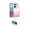 ieg™ Redmi Note 13 Pro 4G Kılıf Kıvılcım Minimal Özel Seri - Siyah 3D Antistatik Seramik Nano Ekran Koruyucu
