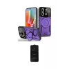 ieg™ Redmi Note 13 Pro 4G Kılıf Kıvılcım Modern Serisi - Siyah 6D Antistatik Mat Seramik Hayalet Nano Ekran Koruyucu