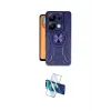 ieg™ Redmi Note 13 Pro 4G Kılıf Nova Yansıma Prime - Siyah 3D Antistatik Cam Ekran Koruyucu