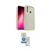 ieg™ Redmi Note 8 Kılıf Yankı Yansıma Özel Seri - Şeffaf Royal Nano Ekran Koruyucu