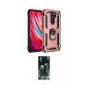 ieg™ Redmi Note 8 Pro Kılıf Ahenk Klasik Koleksiyonu - Şeffaf 360 Full Body Arka Koruyucu