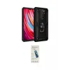ieg™ Redmi Note 8 Pro Kılıf Ahenk Klasik Koleksiyonu - Şeffaf Pasifik Cam Ekran Koruyucu