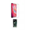 ieg™ Redmi Note 8 Pro Kılıf Zirve Doku - Şeffaf 360 Full Body Arka Koruyucu