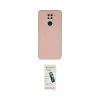 ieg™ Redmi Note 9 Kılıf Ahenk Serisi - Şeffaf Pasifik Cam Ekran Koruyucu