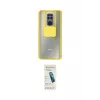ieg™ Redmi Note 9 Kılıf Vadi Çizgi - Şeffaf Pasifik Cam Ekran Koruyucu