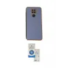 ieg™ Redmi Note 9 Kılıf Yankı Serisi - Şeffaf Royal Nano Ekran Koruyucu
