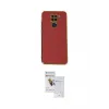 ieg™ Redmi Note 9 Kılıf Yankı Serisi - Siyah Seramik Nano Ekran Koruyucu