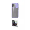 ieg™ Reno 5 Lite Kılıf Vadi Çizgi - Şeffaf Temperli Cam Ekran Koruyucu