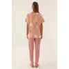ieg™ RolyPoly 3386-S Kadın Kısa Kol Pijama Takımı