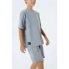 ieg™ RolyPoly 3765-G Erkek Garson Kargo Bermuda Takım