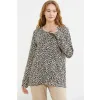 ieg™ Sementa 76413 Rahat Kalıp Leopar Kombinli Pijama Takım