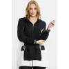 ieg™ Sementa 76448 Keten Görünümlü Kapüşonlu Tunik Takım