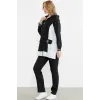 ieg™ Sementa 76448 Keten Görünümlü Kapüşonlu Tunik Takım