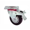 ieg™ Servis Tekeri - Tablalı Frenli Siyah Döner - Çap 80 mm