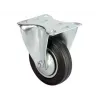ieg™ Servis Tekeri - Tablalı Siyah Sabit - Çap 80 mm