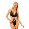 ieg™ Siyah Dantelli Bodysuit - 921