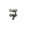 ieg™ Yay Gözü, Ahşap Kutu Klipsi - Küçük 28x33 mm, Nikel 1 Adet
