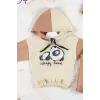 iegiyim™ Panda Desenli Kapişonlu Erkek Bebek Takımı