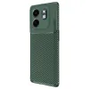 İnfinix Smart 9 Kılıf Auto Focus Karbon Kapak - Koyu Yeşil